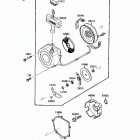 Bayou 220 (KLF220-A3) Ручной стартер