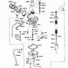 Bayou 220 (KLF220-A3) Карбюратор