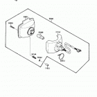 Bayou 220 (KLF220-A3) Фара