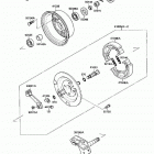 Bayou 220 (KLF220-A3) Переднее колесо