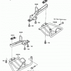 Bayou 220 (KLF220-A3) Подножки