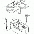 H0092F85A Fuel Tank And Line (plastic - 3.2 Gallon)