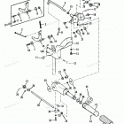 H0092285A Tiller Handle And Throttle Linkage (84a-92b & Ser. # E00...
