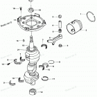 H0856X85L Коленвал и поршни