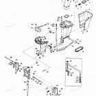 H0756S84C Motor Leg 758h2e, 758b2e, 758h3f, 758b3f Models