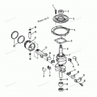 H0152S84A Crankshaft And Piston (88a-92b & Ser. # E000001 Thru E12...