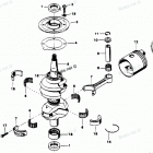 H0507S84B Crankshaft And Piston Group