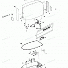 H1008H84D Engine Cover And Support Plate