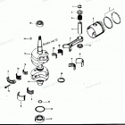 H0252S84A Crankshaft And Piston Group