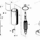 X0152F84A Electric Starter (158h3d, 158b3d)
