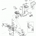 H0758H84G Motor Leg 756h2j, 756b2j, 756h3k, 756b3k Models