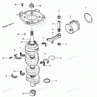 H1258F84B Crankshaft And Piston Group