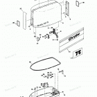 H0758B83F Engine Cover And Support Plate
