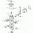 H1008H83C Crankshaft And Piston Group