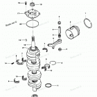 X1158H82E Crankshaft And Piston Group