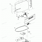 H1258H82B Engine Cover And Support Plate
