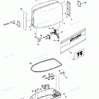 H0758H82E Engine Cover And Support Plate