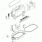 H0457H81M Engine Cover And Support Plate (model 459hoj And 459boj)