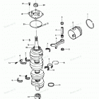 H1408H81D Crankshaft And Piston Group