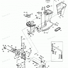 H0758B81C Motor Leg 756h1g, 756b1g Models