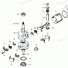 H0307H80C Crankshaft And Piston Group