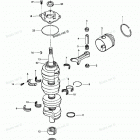 H1408H80C Crankshaft And Piston Group