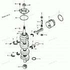 H1406H80C Crankshaft And Piston Group