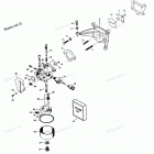 H0042H80G Carburetor & Reed Plate