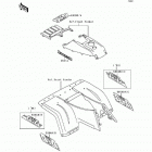 Bayou 300 4X4 (KLF300-C2) Decals(klf300-c1 / c2)