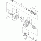 APEX RX10PAL/RX10PAR Вторичный вал