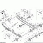 Renegade X 600HO ETEC Задняя подвеска, передний рычаг