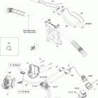 Skandic SWT 600 H.O. E-TEC Электрика , рулевая (дооснащение)
