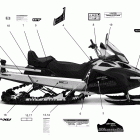 Skandic WT 600 ACE (4-strokes) Наклейки -north america