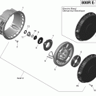 Summit X 800R E-TEC Ручной стартер
