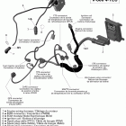 Skandic SWT V800 YetiII Жгут проводов и электрический блок