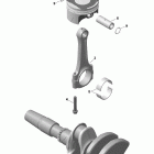 Skandic SWT 600 ACE (4-strokes) Коленвал и поршни