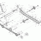 Tundra Xtreme 600HO E-TEC XP-LTS Задняя подвеска, передний рычаг