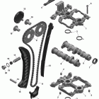 Skandic SWT 600 ACE (4-strokes) Распредвал и цепь