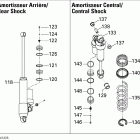 MX Z X 600RS Задний амортизатор