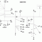 Summit X 800R E-TEC 10- electrical harness 800ho etec