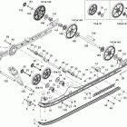 Freeride 154 800R E-TEC (Racing) 08- rear suspension runner