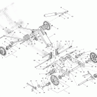 Tundra LT 600ACE LFF Задняя подвеска, задний рычаг