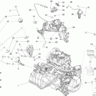 Skandic WT 600 ACE (4-strokes) Двигатель и крепление
