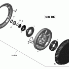 MX Z X 600RS Ручной стартер
