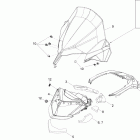 Skandic WT 600HOETEC XU Стекло ветровое и консоль