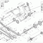 MXZ X 800RETEC XP Задняя подвеска, передний рычаг