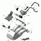 MXZ X & TNT 1200 XR 02- air intake manifold and throttle body _1