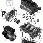 MXZ X & TNT 1200 XR Блок двигателя