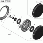 GSX LE 600HOETEC XP Ручной стартер