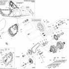 GSX LE 600HOETEC XP Приводная система